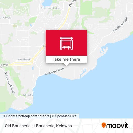 Old Boucherie at Boucherie map