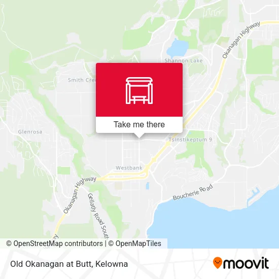 Old Okanagan at Butt map