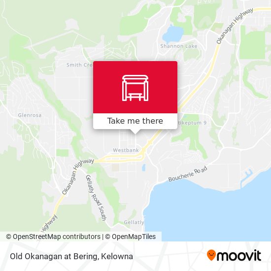 Old Okanagan at Bering map