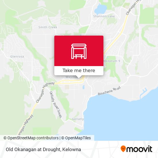 Old Okanagan at Drought map