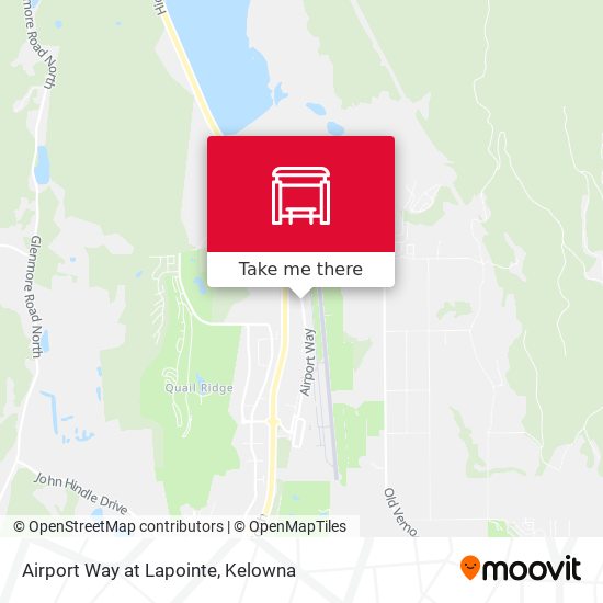 Airport Way at Lapointe map
