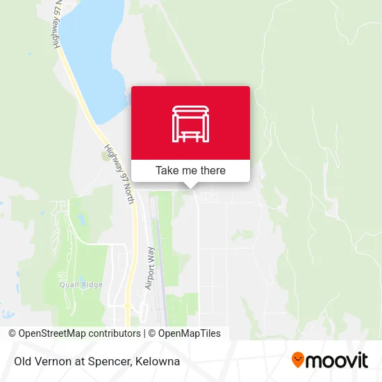 Old Vernon at Spencer map