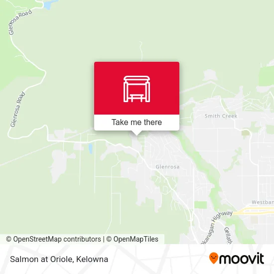 Salmon at Oriole map