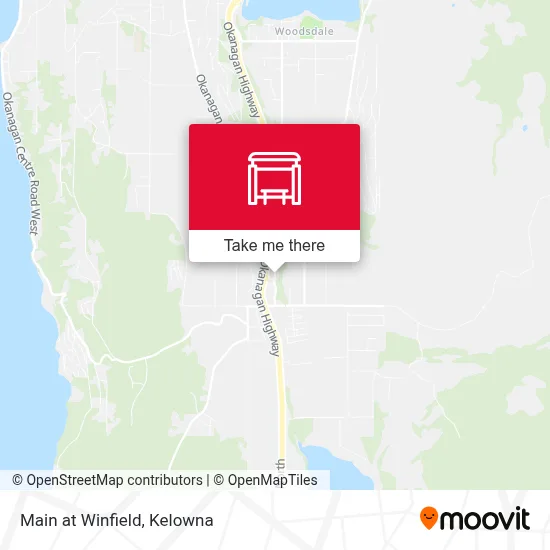 Main at Winfield map