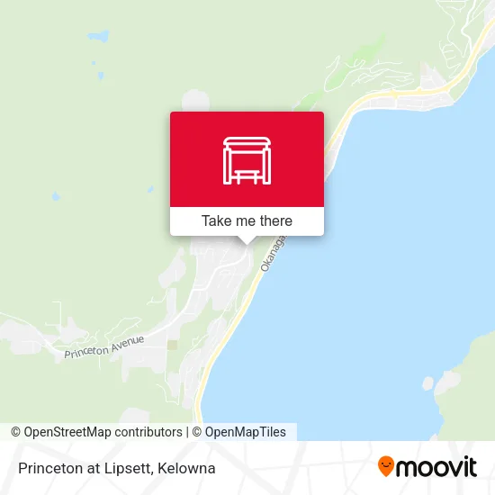 Princeton at Lipsett map