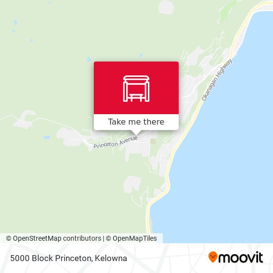 5000 Block Princeton map