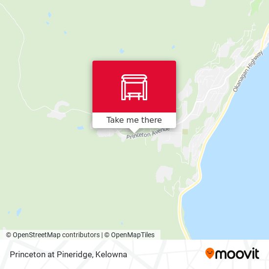 Princeton at Pineridge map