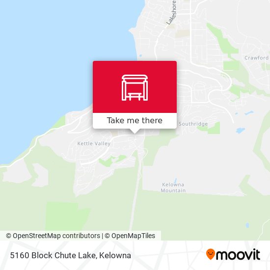 5160 Block Chute Lake map