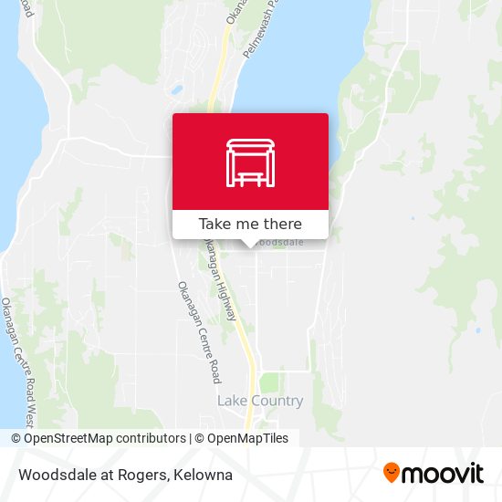 Woodsdale at Rogers map