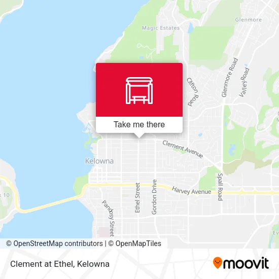 Clement at Ethel map
