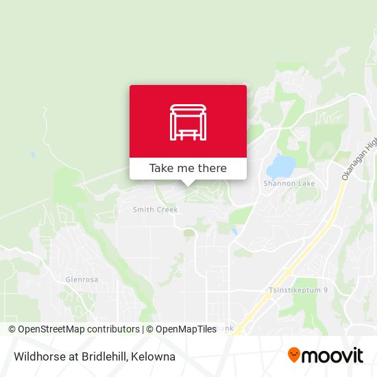Wildhorse at Bridlehill map
