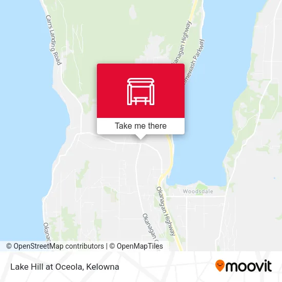 Lake Hill at Oceola map