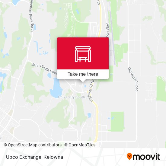 Ubco Exchange map