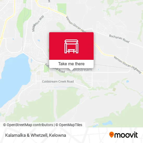 Kalamalka & Whetzell map