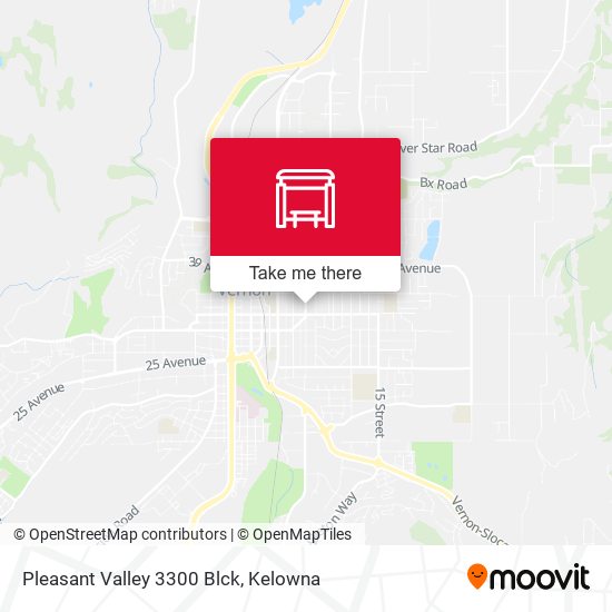 Pleasant Valley  3300 Blck map