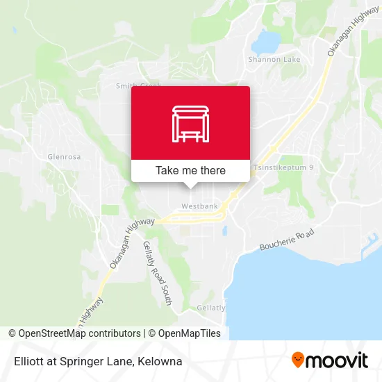 Elliott at Springer Lane map