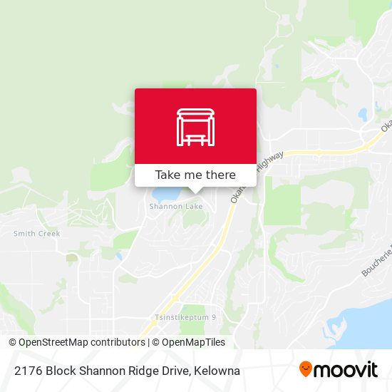 2176 Block Shannon Ridge Drive map