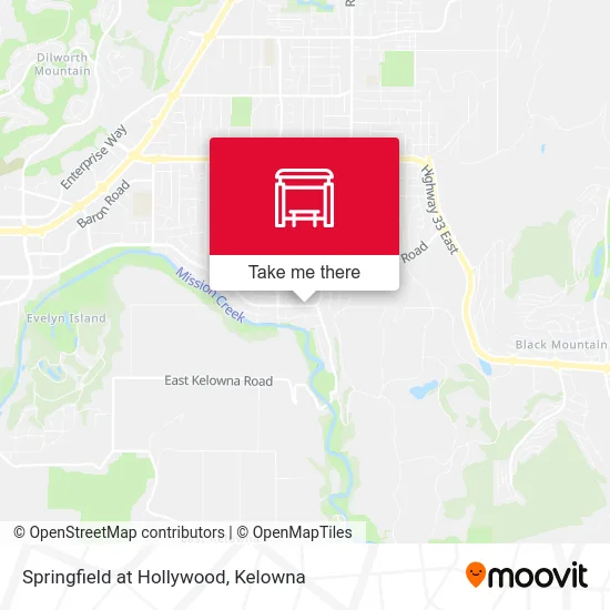 Springfield at Hollywood map