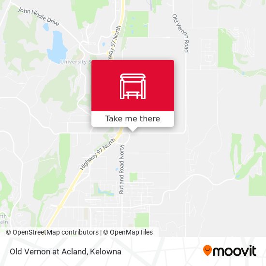 Old Vernon at Acland map