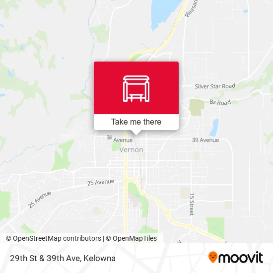 29th St & 39th Ave map
