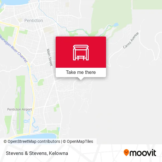 Stevens & Stevens map