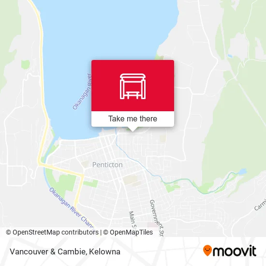 Vancouver & Cambie map