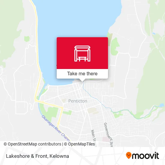 Lakeshore & Front map