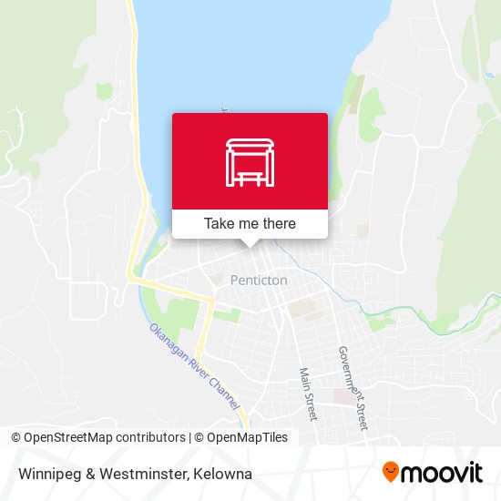 Winnipeg & Westminster map