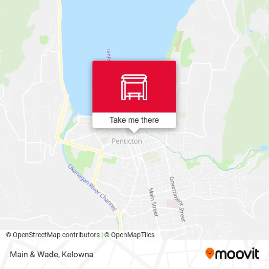 Main & Wade map