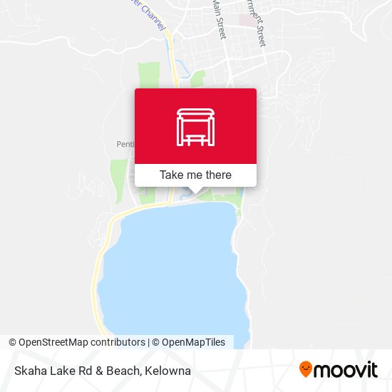 Skaha Lake Rd & Beach plan