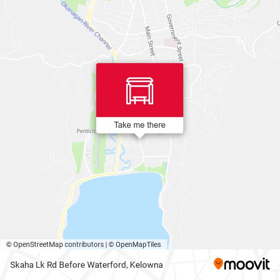 Skaha Lk Rd Before Waterford map