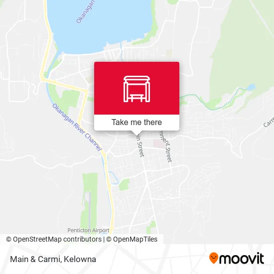 Main & Carmi map