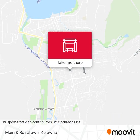 Main & Rosetown map