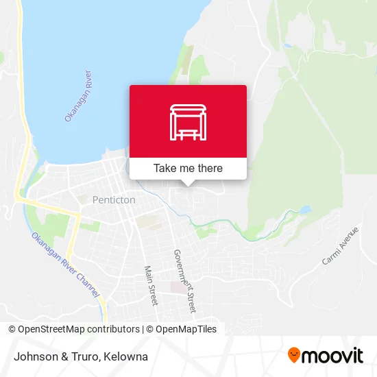 Johnson & Truro map