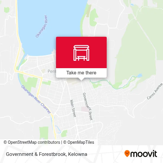 Government & Forestbrook map