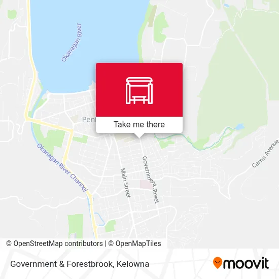 Government & Forestbrook map