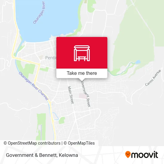 Government & Bennett map