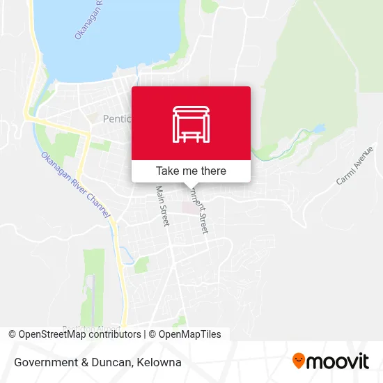 Government & Duncan map