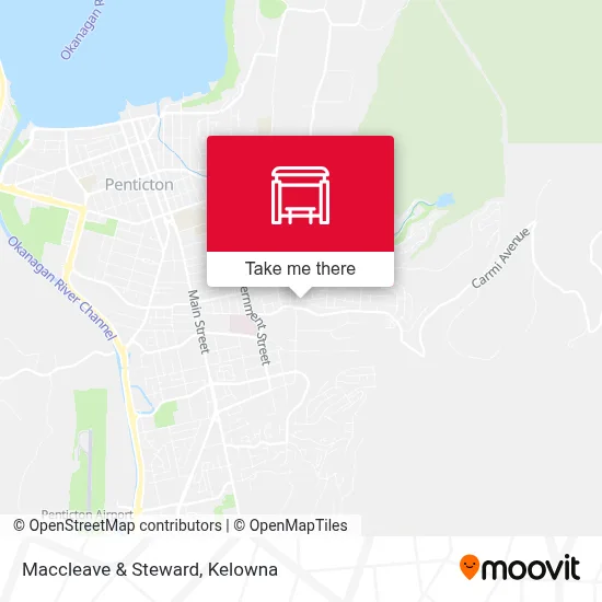 Maccleave & Steward map