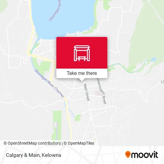 Calgary & Main map