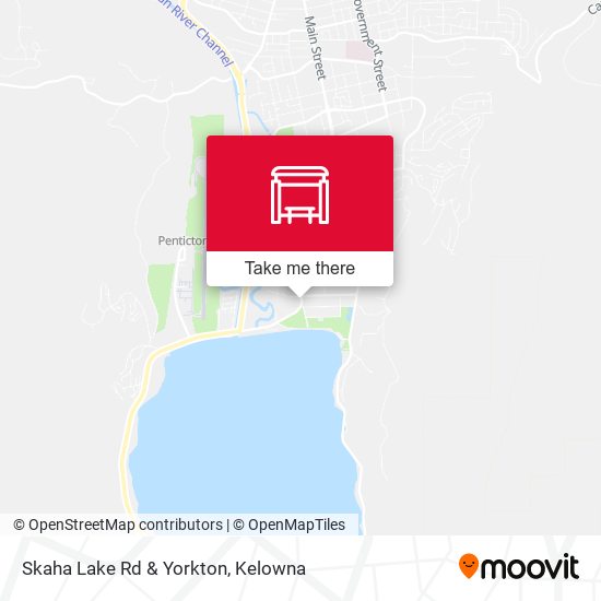 Skaha Lake Rd & Yorkton map