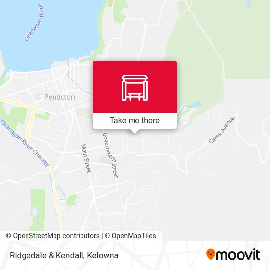 Ridgedale & Kendall map