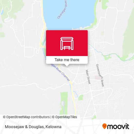 Moosejaw & Douglas map