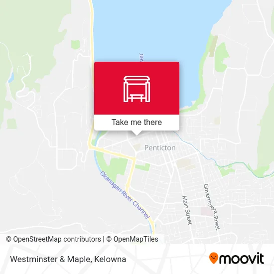 Westminster & Maple map