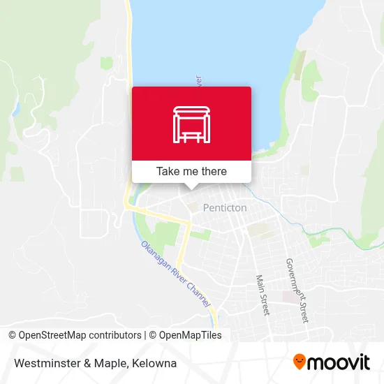 Westminster & Maple map