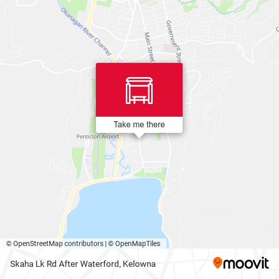Skaha Lk Rd After Waterford map