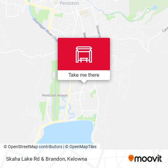 Skaha Lake Rd & Brandon map