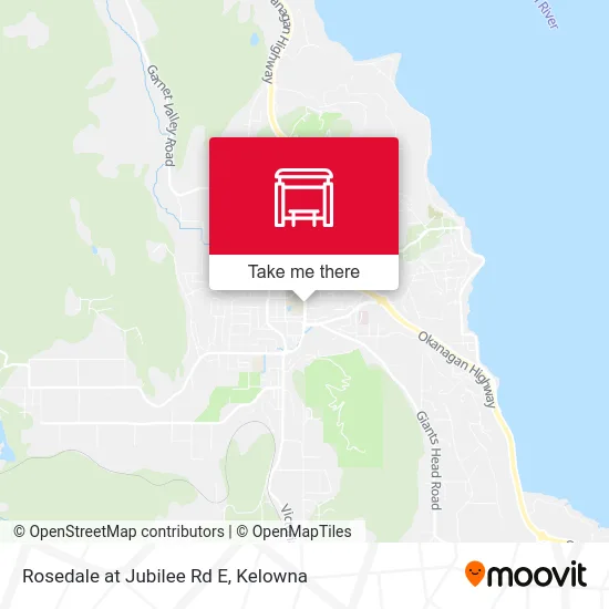 Rosedale at Jubilee Rd E map