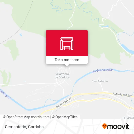 Cementerio map