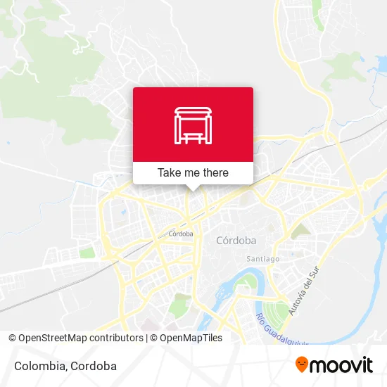Colombia map